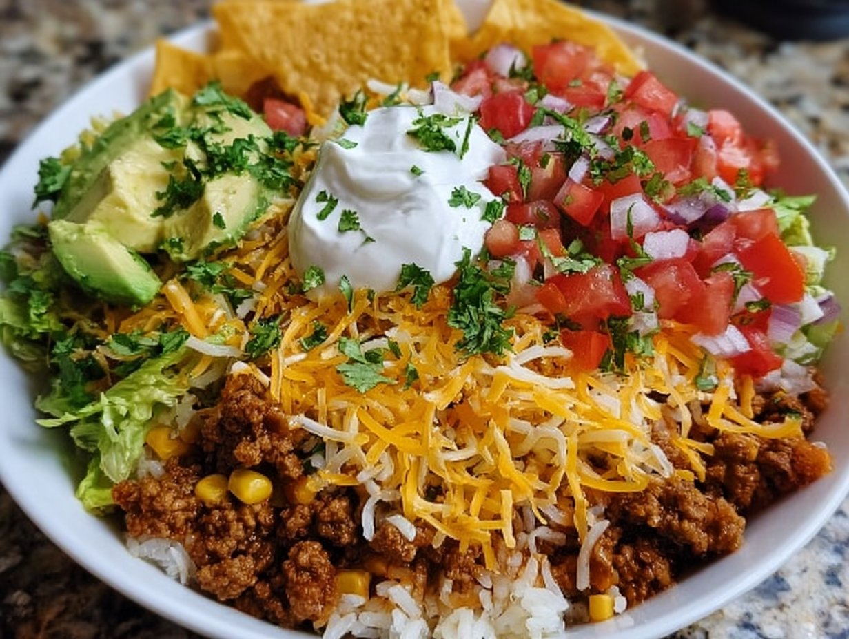 Taco Rice Bowl