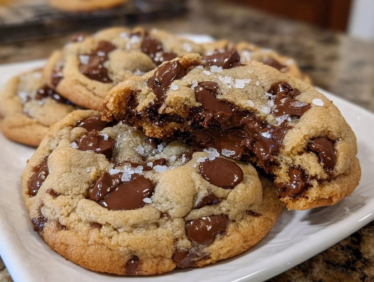 Ultra Thick Bakery Style Chocolate Chip Cookies