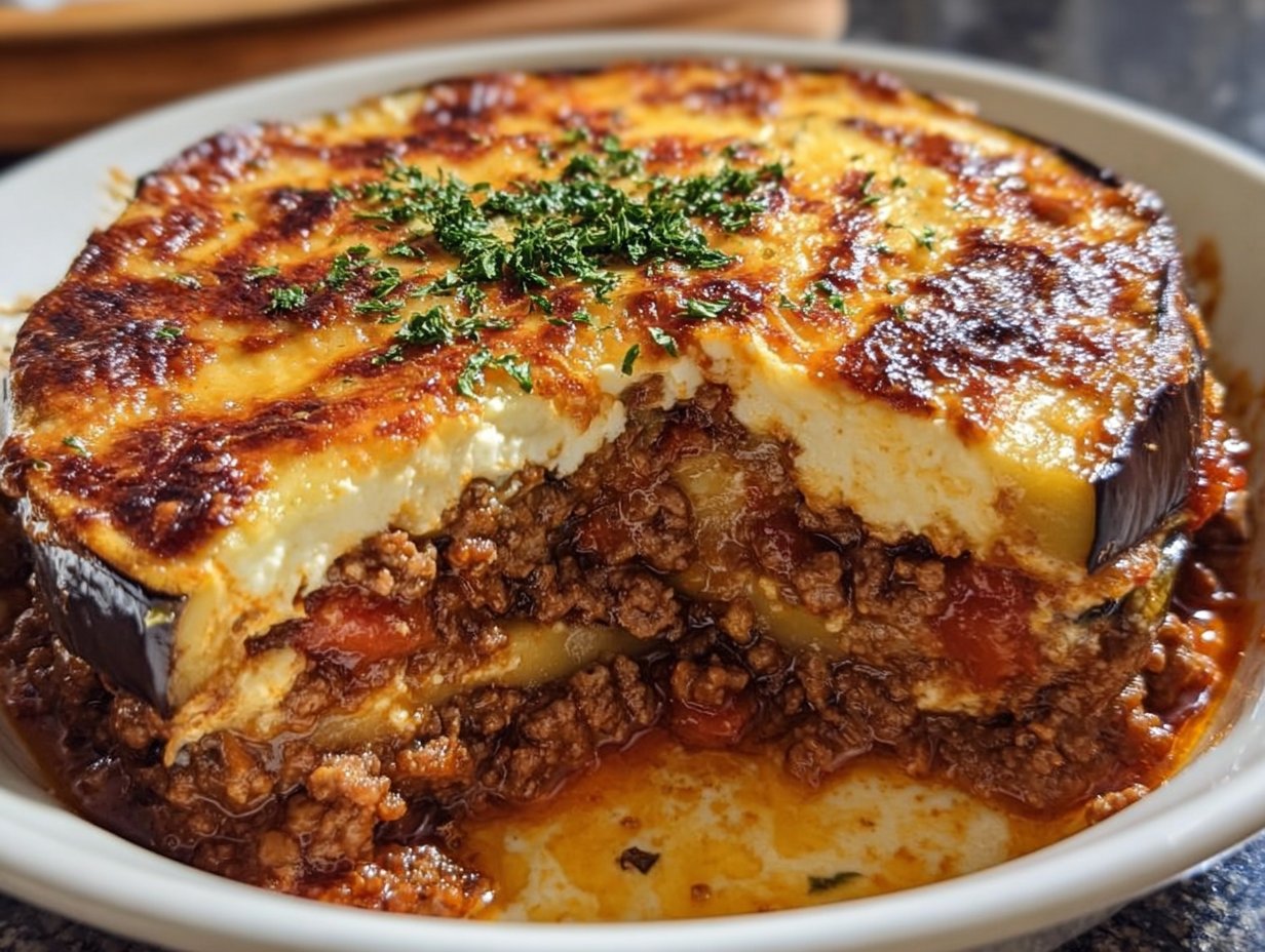 Outrageously Delicious Greek Moussaka
