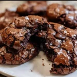 Delicious gourmet brownie cookies with rich chocolate flavor and chewy texture.