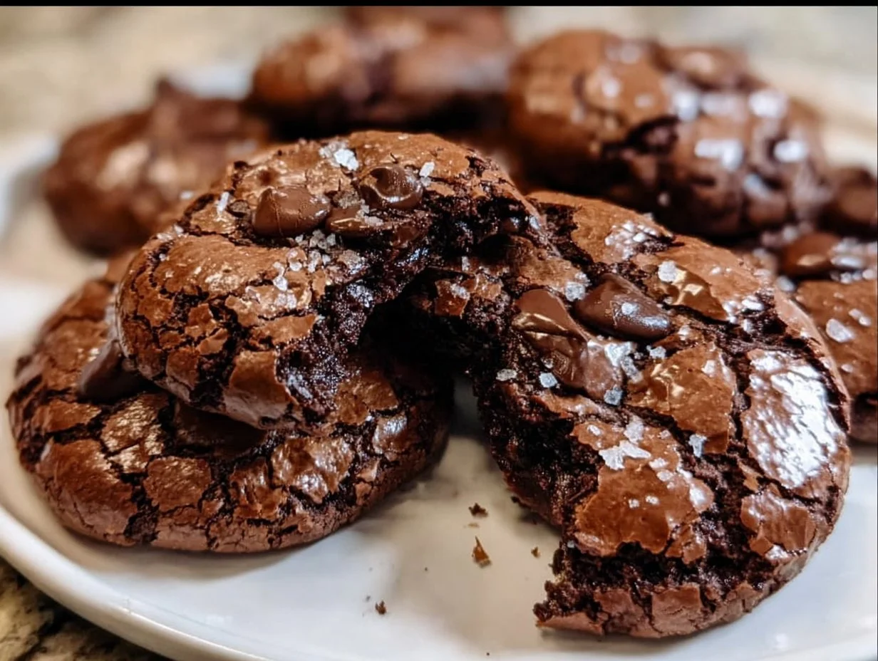 Delicious gourmet brownie cookies with rich chocolate flavor and chewy texture.