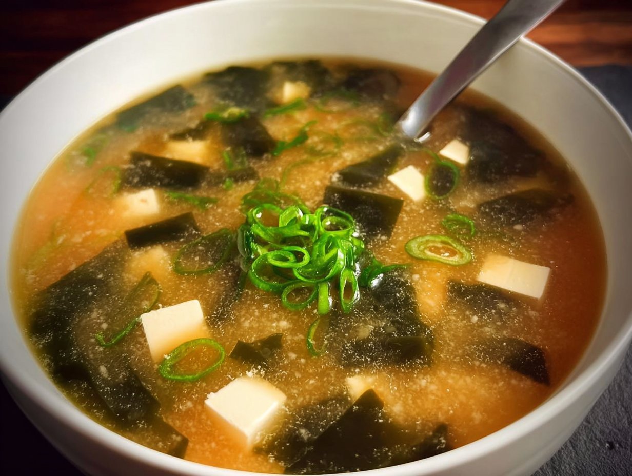 Easy Miso Soup (Gluten Free)