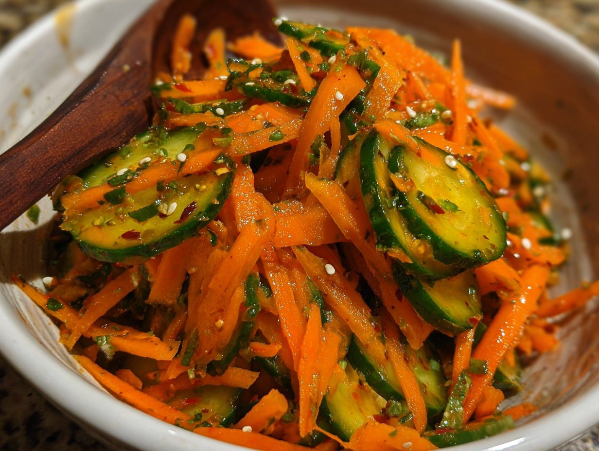 Cucumber Carrot Salad