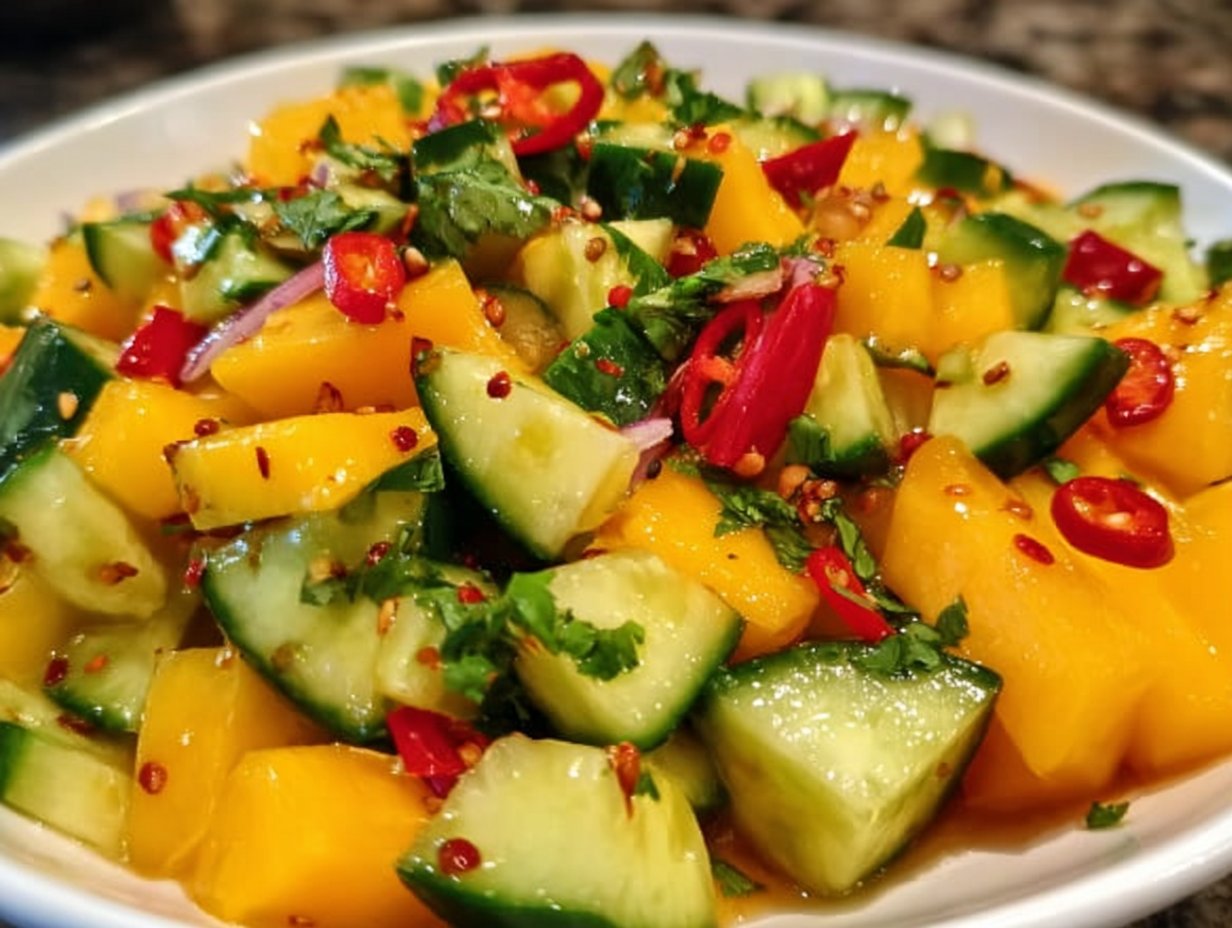 Thai Mango Cucumber Salad