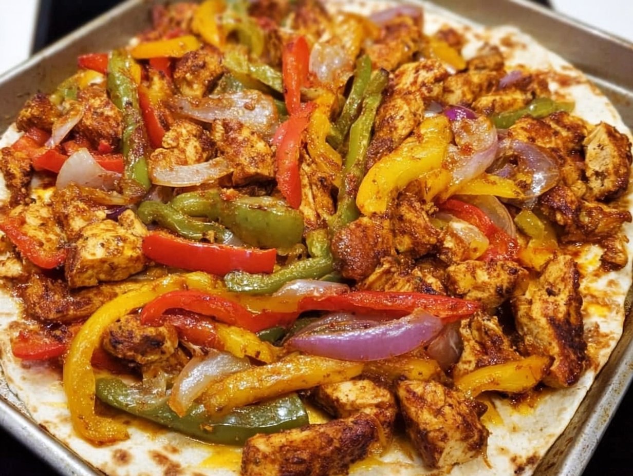 Sheet Pan Chicken Fajitas