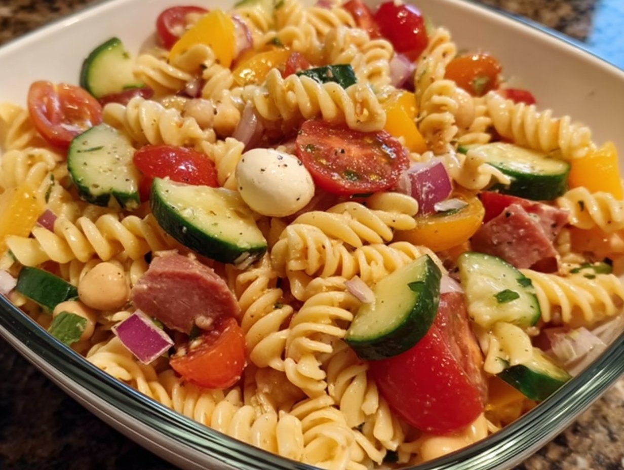 High-Protein Italian Pasta Salad