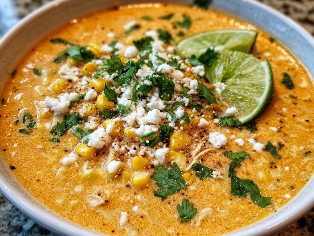 Mexican Street Corn Soup