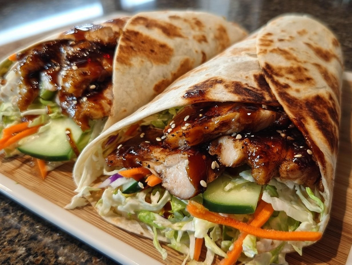Teriyaki Chicken Wrap