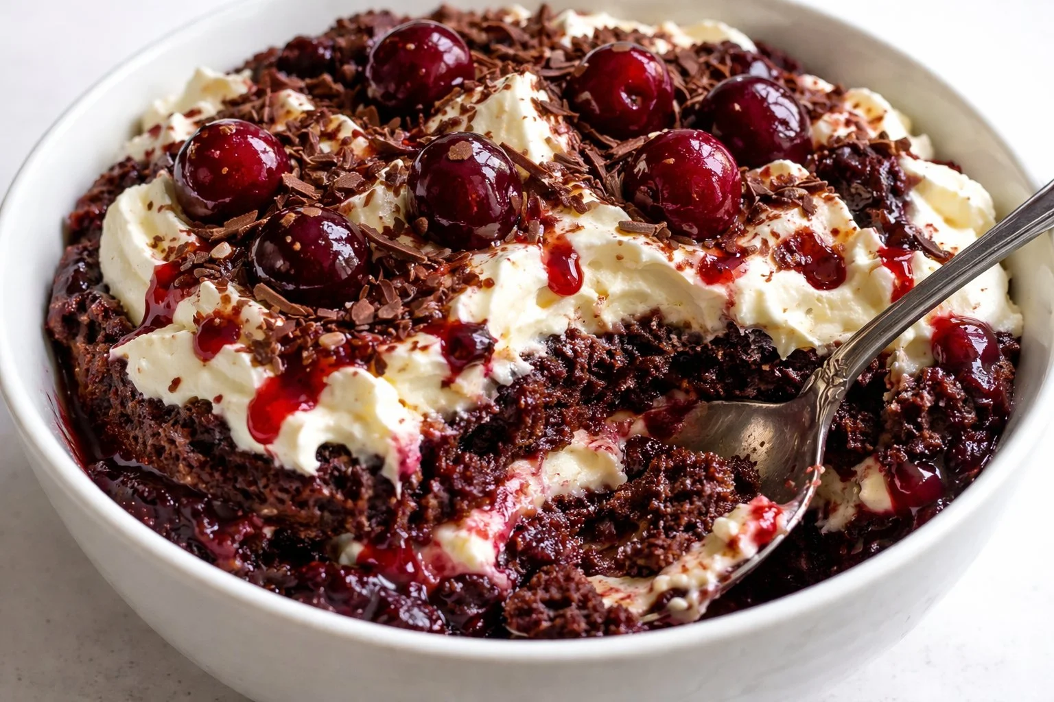 Black Forest Trifle for Christmas