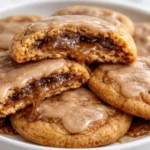 Homemade Brown Sugar Cinnamon Cookies on a baking tray