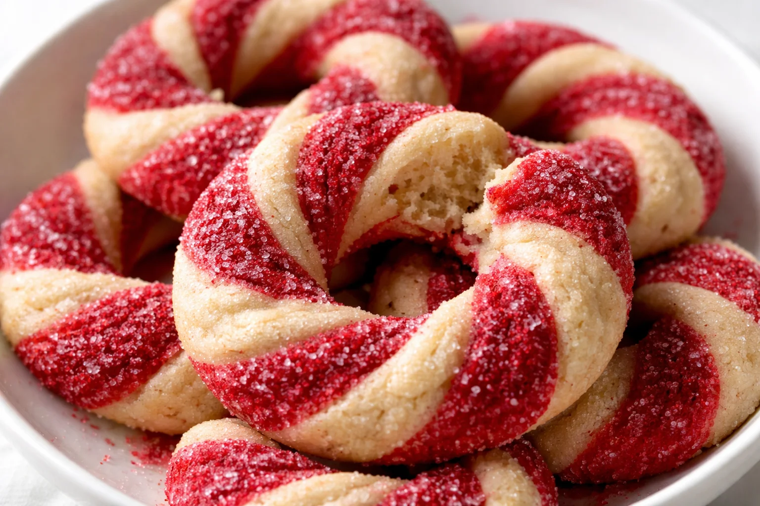 Candy Cane Cookies
