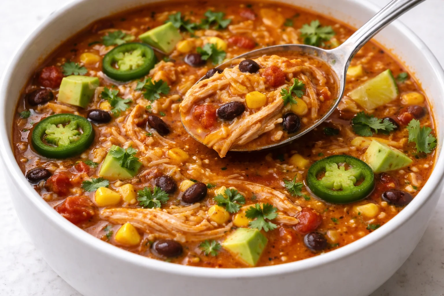 Chicken Enchilada Soup