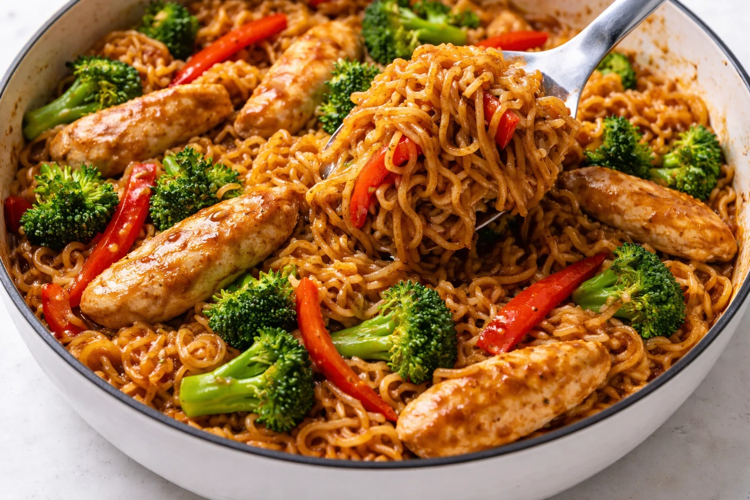 Chicken Ramen Stir Fry