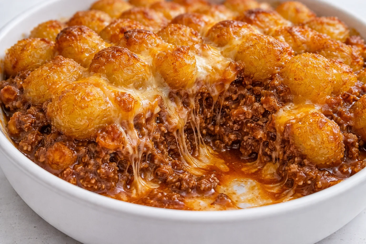 Chili Cheese Tater Tot Casserole: A Family Favorite Dish!