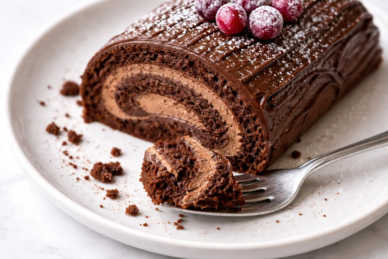 Chocolate Yule Log