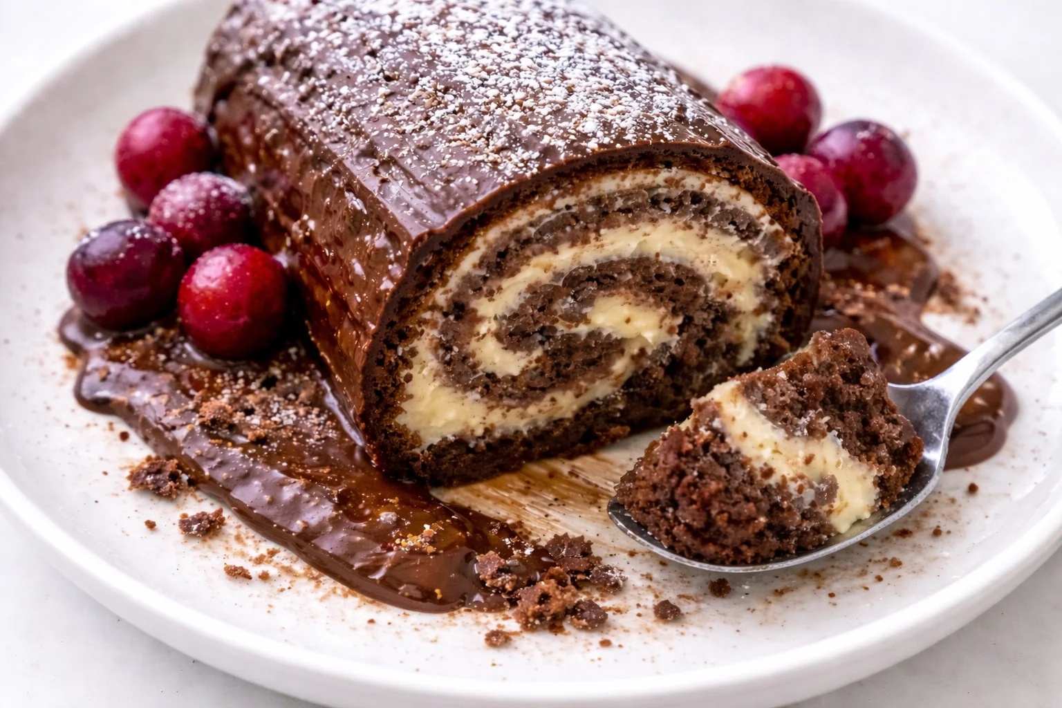 Chocolate Yule Log
