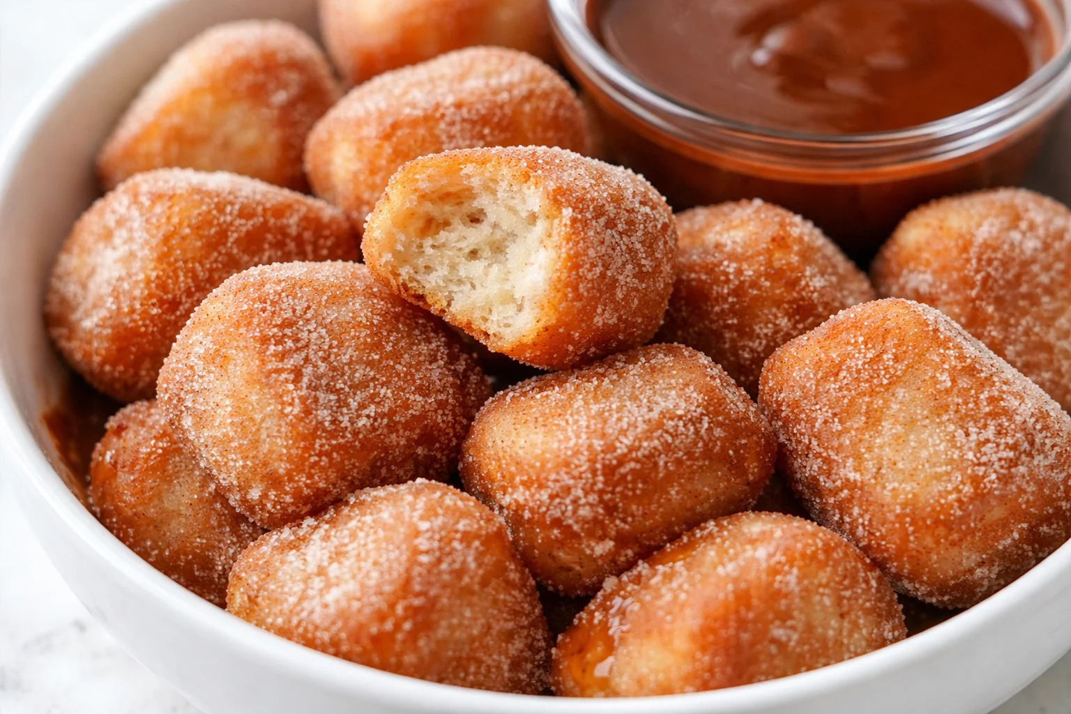 Crispy Air Fryer Churro Bites