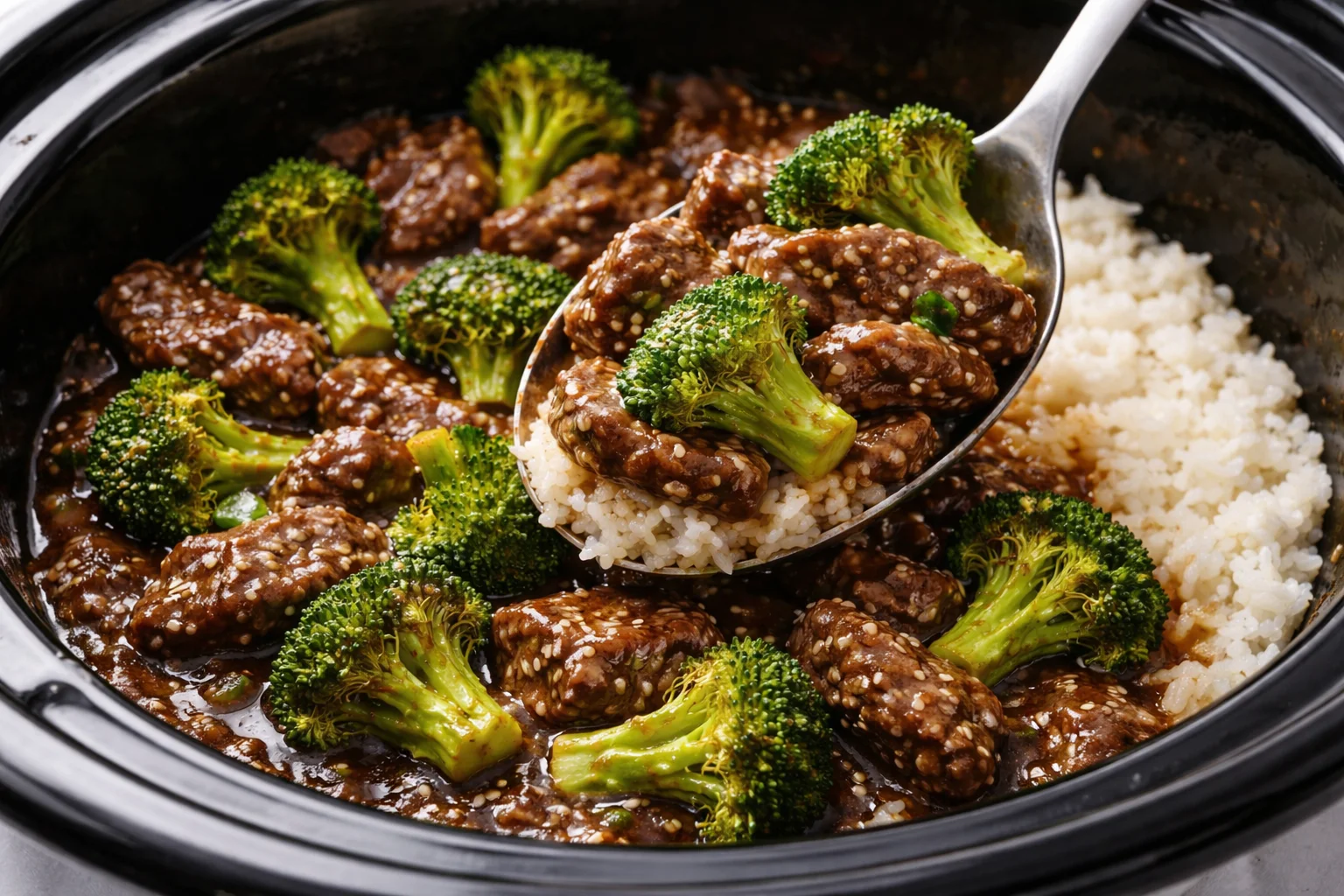 Crockpot Beef and Broccoli