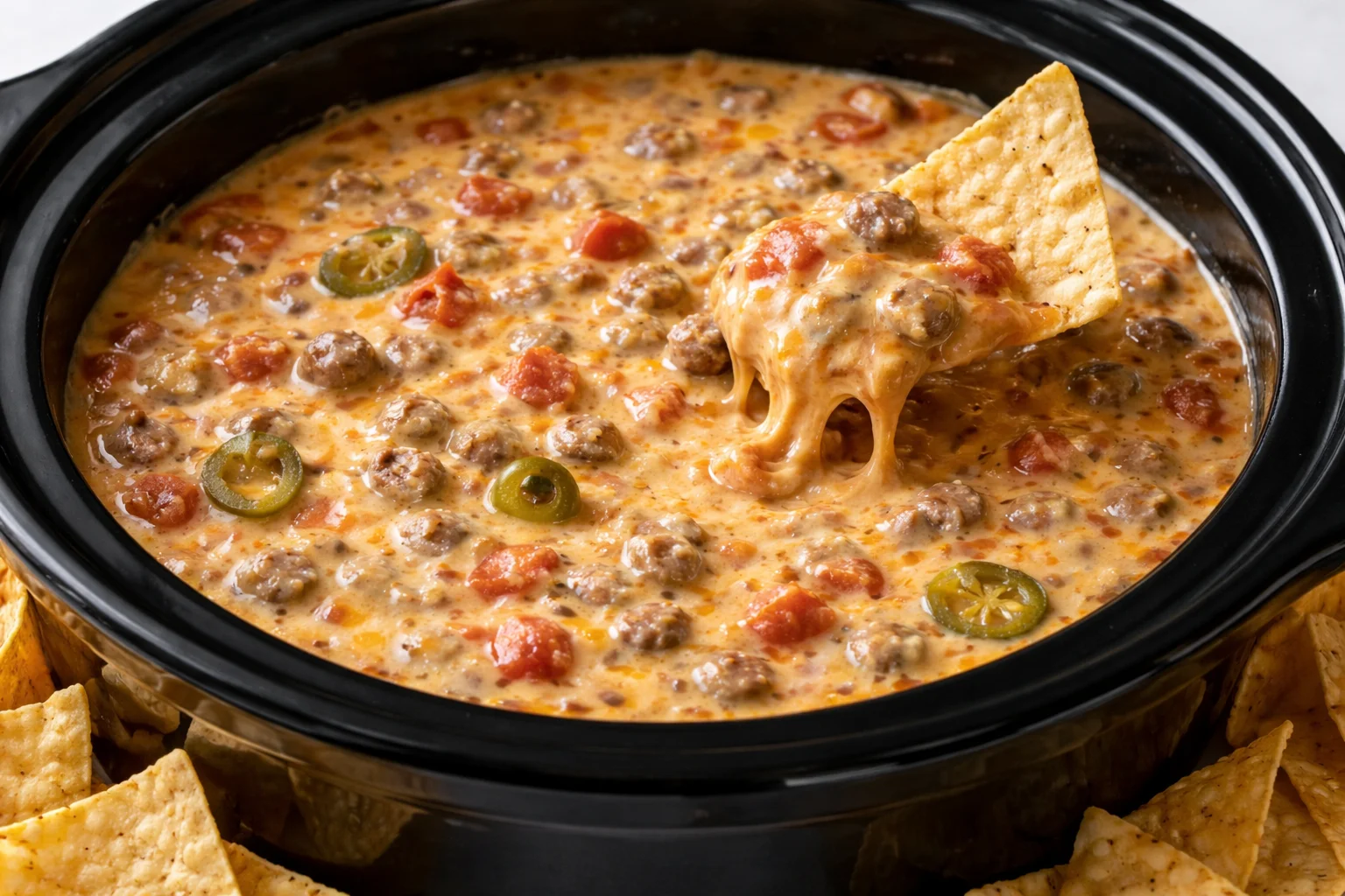 Crockpot Queso Dip