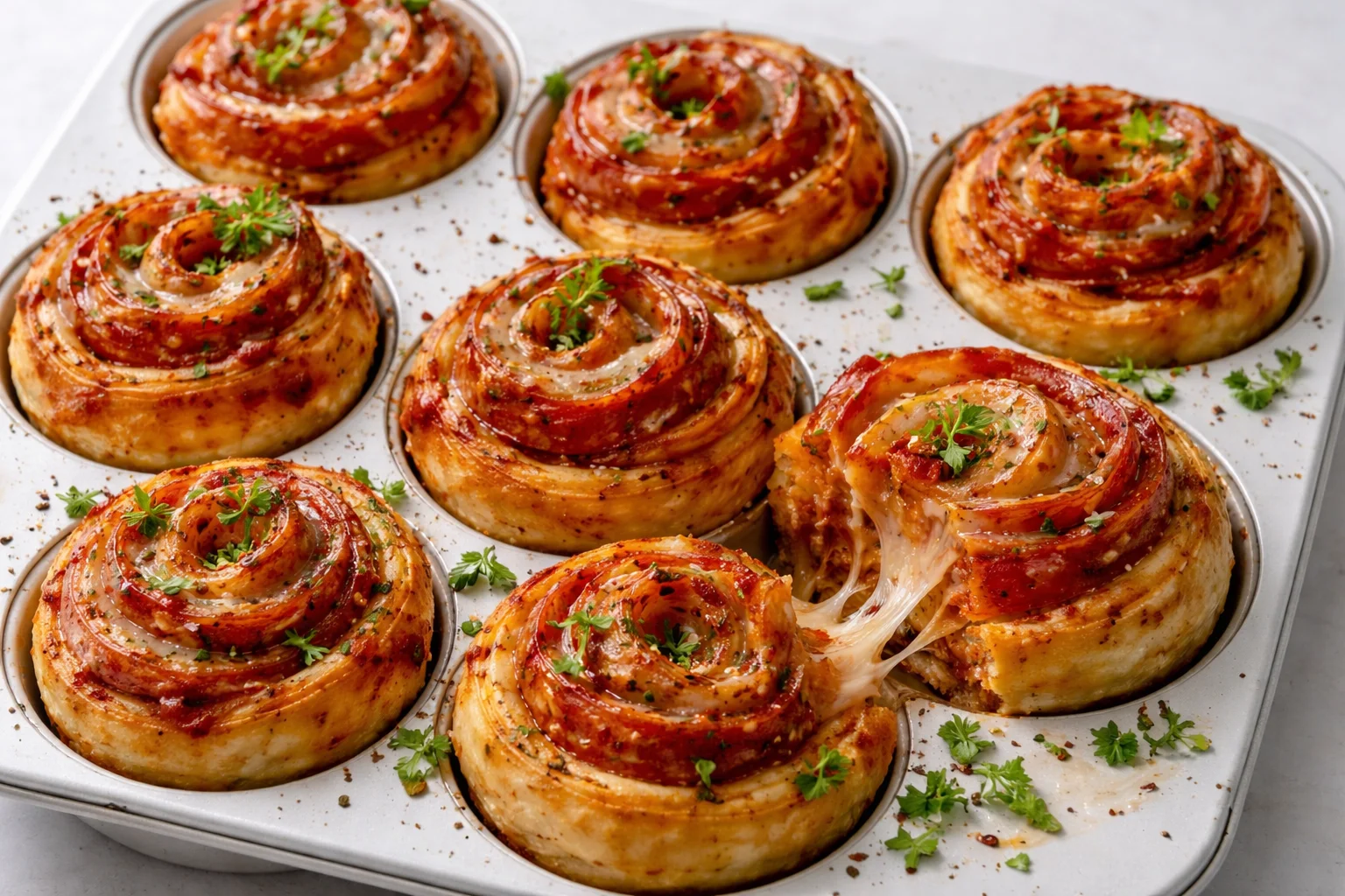 Easy Pizza Roses for Valentine’s Day