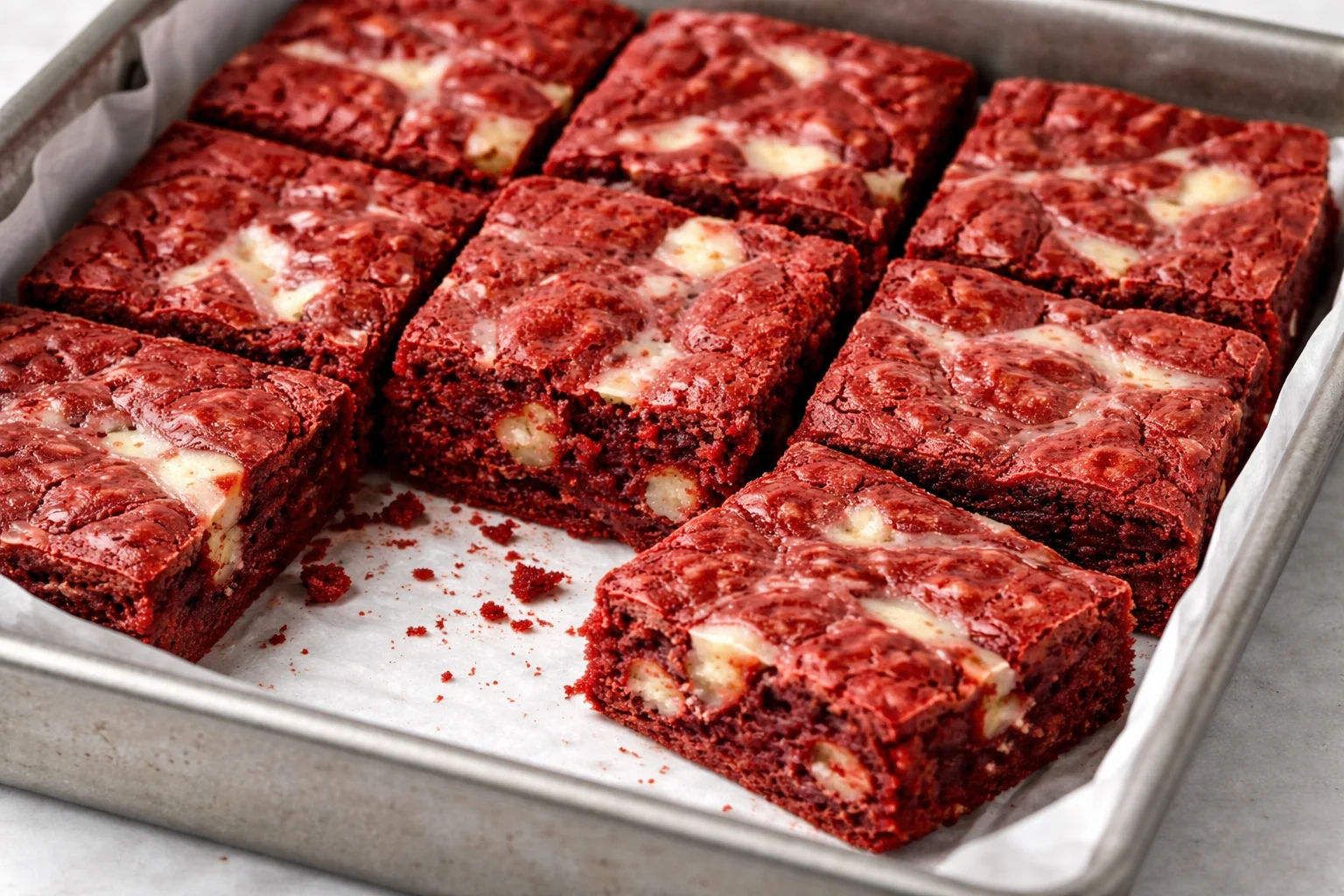 Red Velvet Brownies