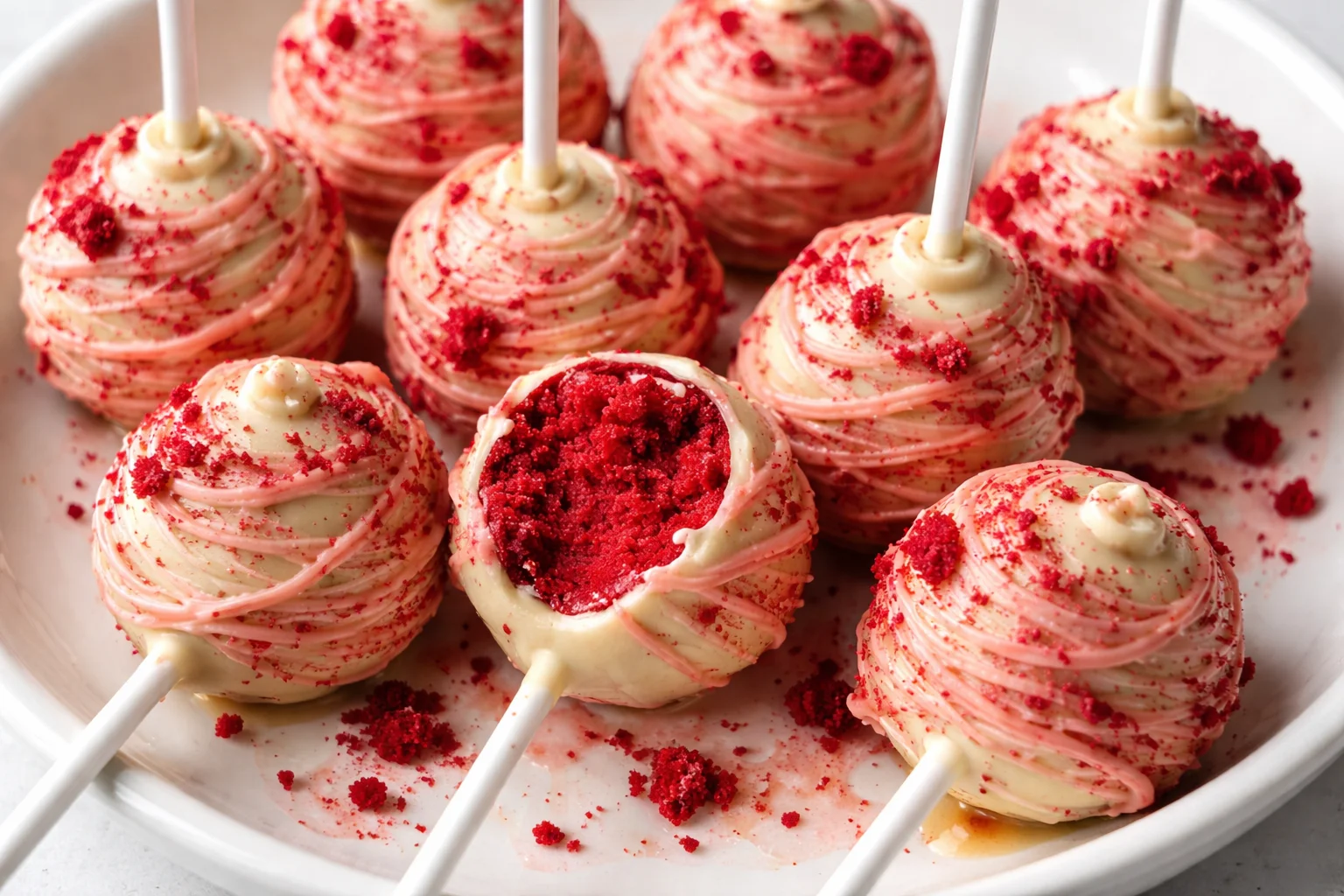 Red Velvet Cake Pops