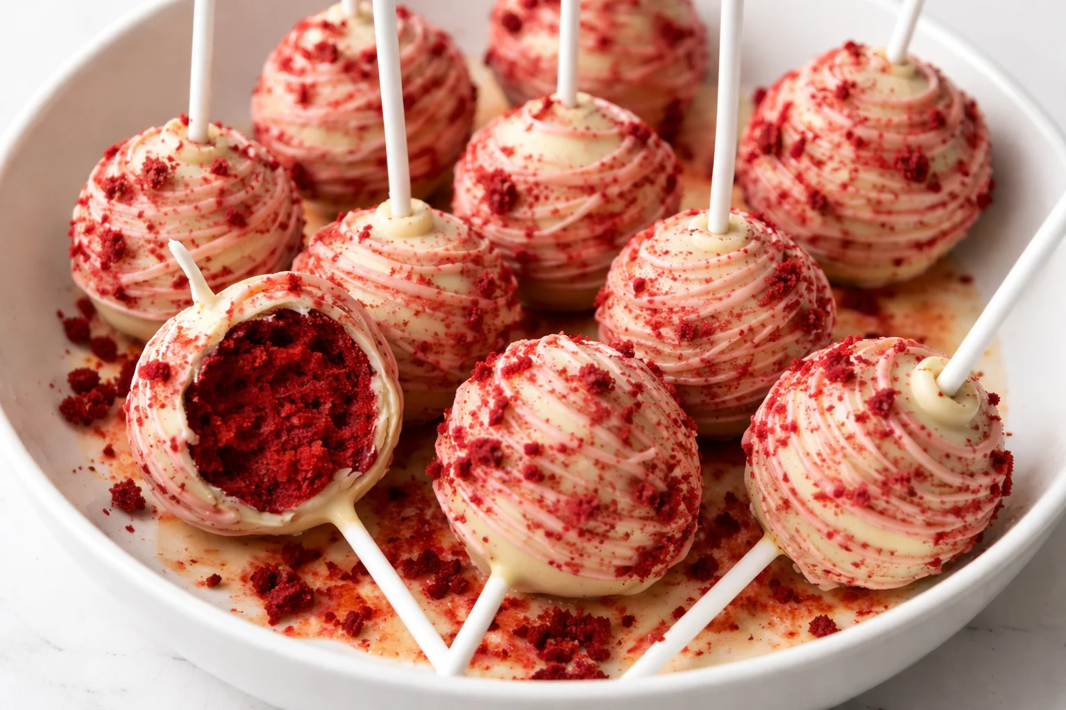 Red Velvet Cake Pops