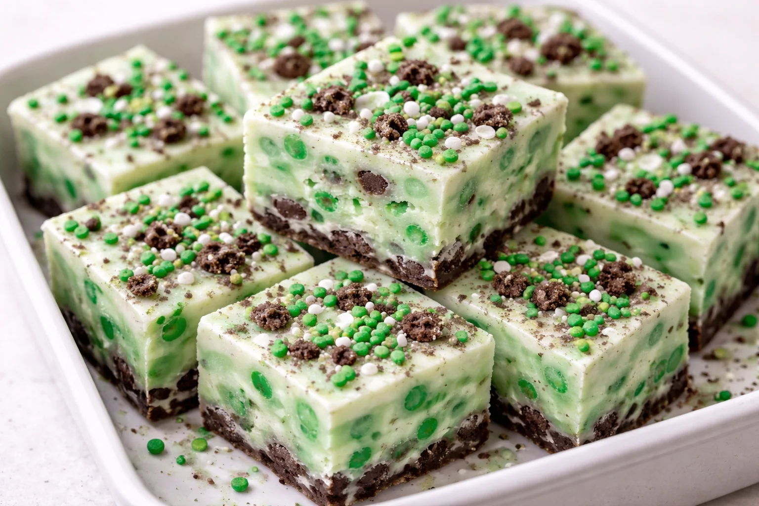 Shamrock Shake Fudge