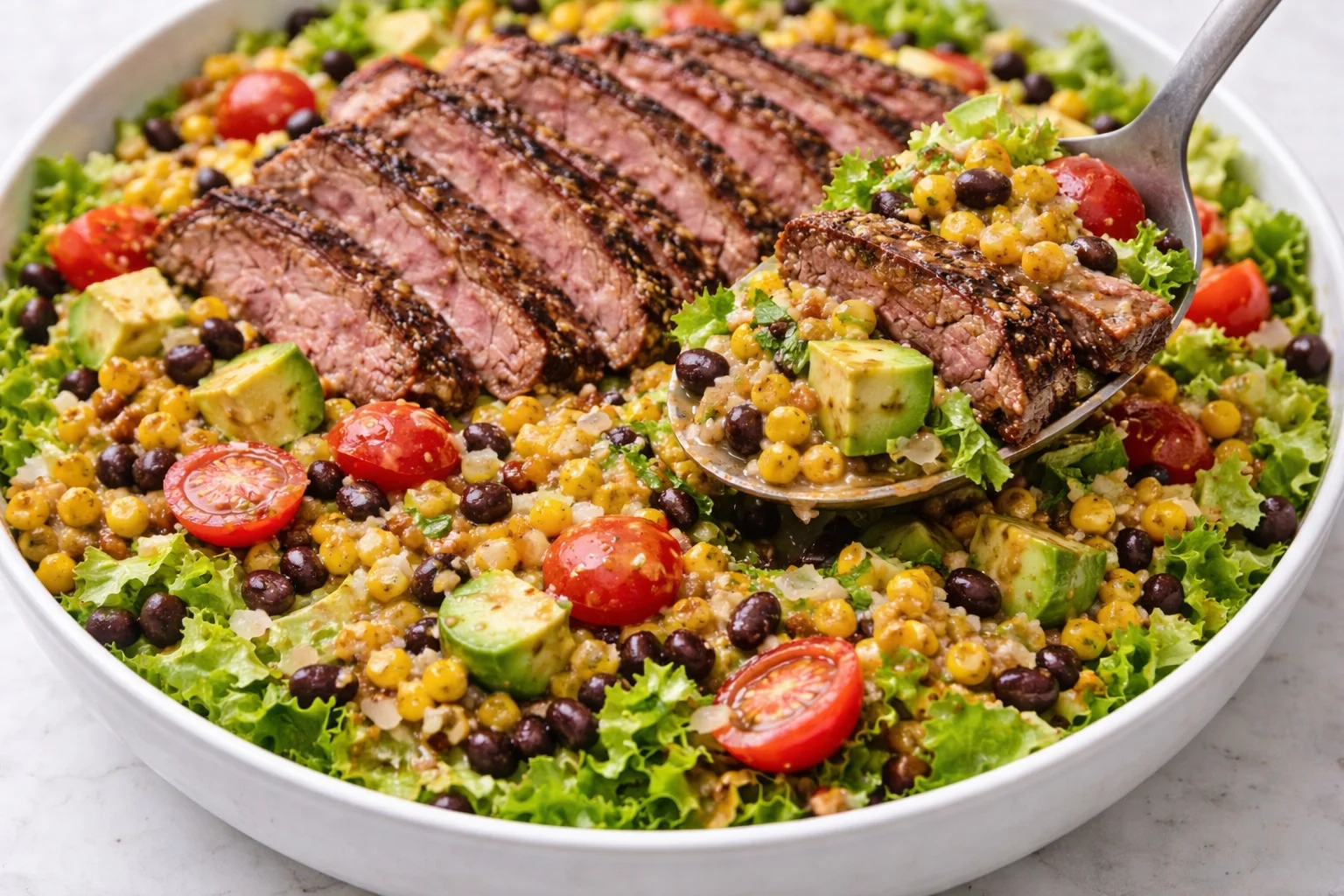 Southwest Grilled Steak Salad
