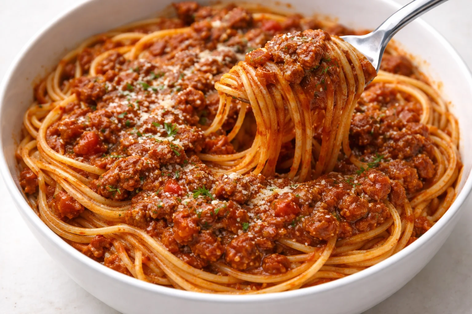 Spaghetti with Meat Sauce