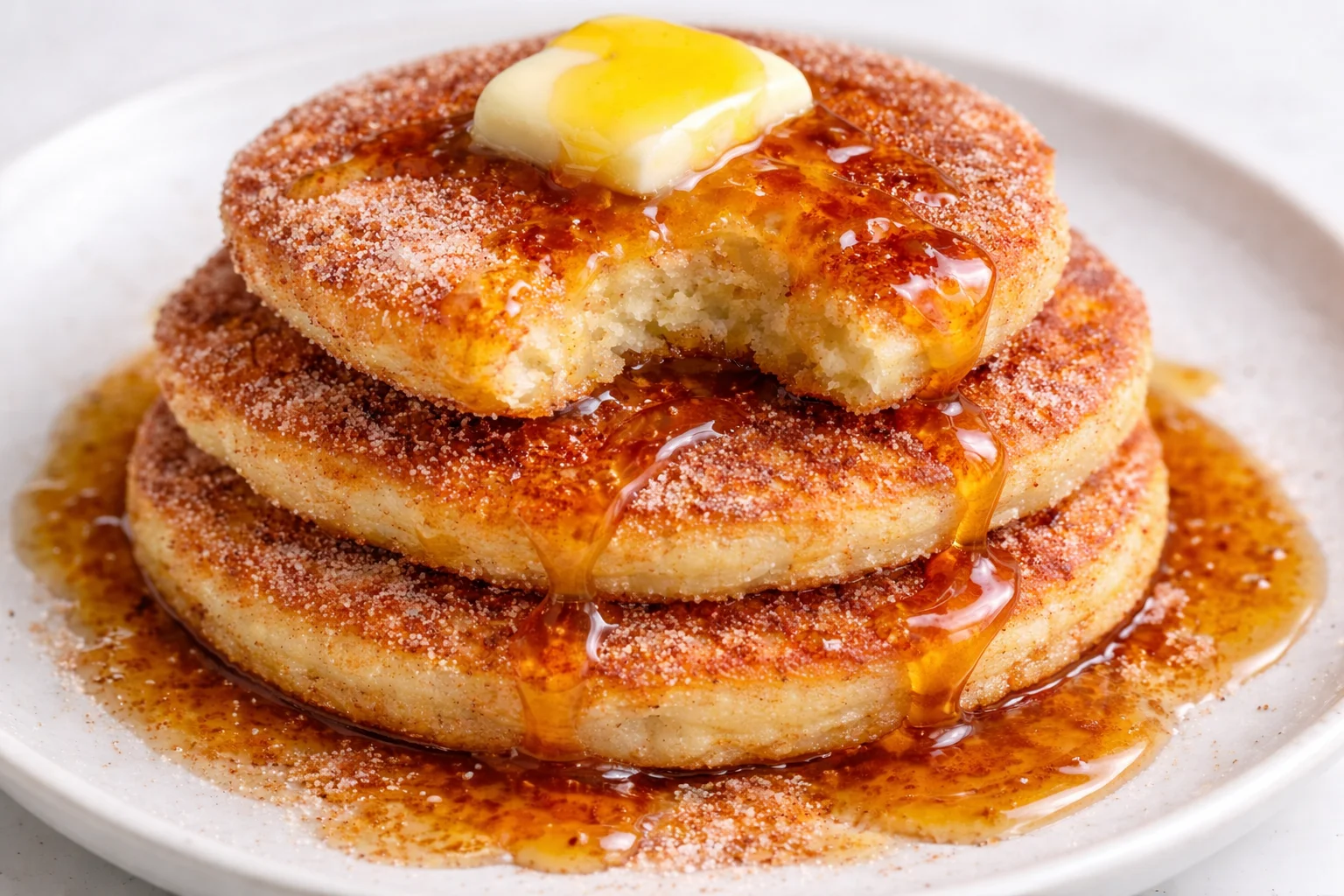 Spanish Churro-Inspired Pancakes: A Breakfast Delight!