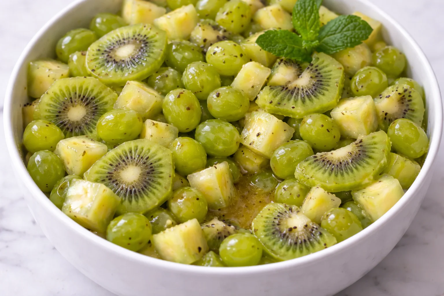 St. Patrick’s Day Green Fruit Salad