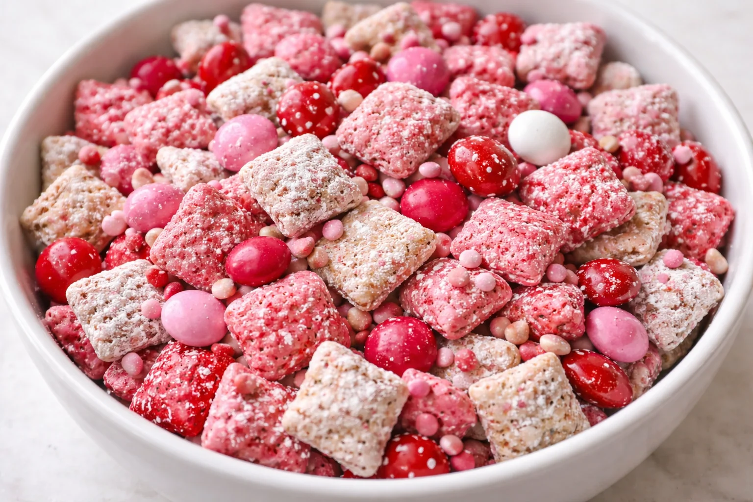 Valentine's Day Muddy Buddies