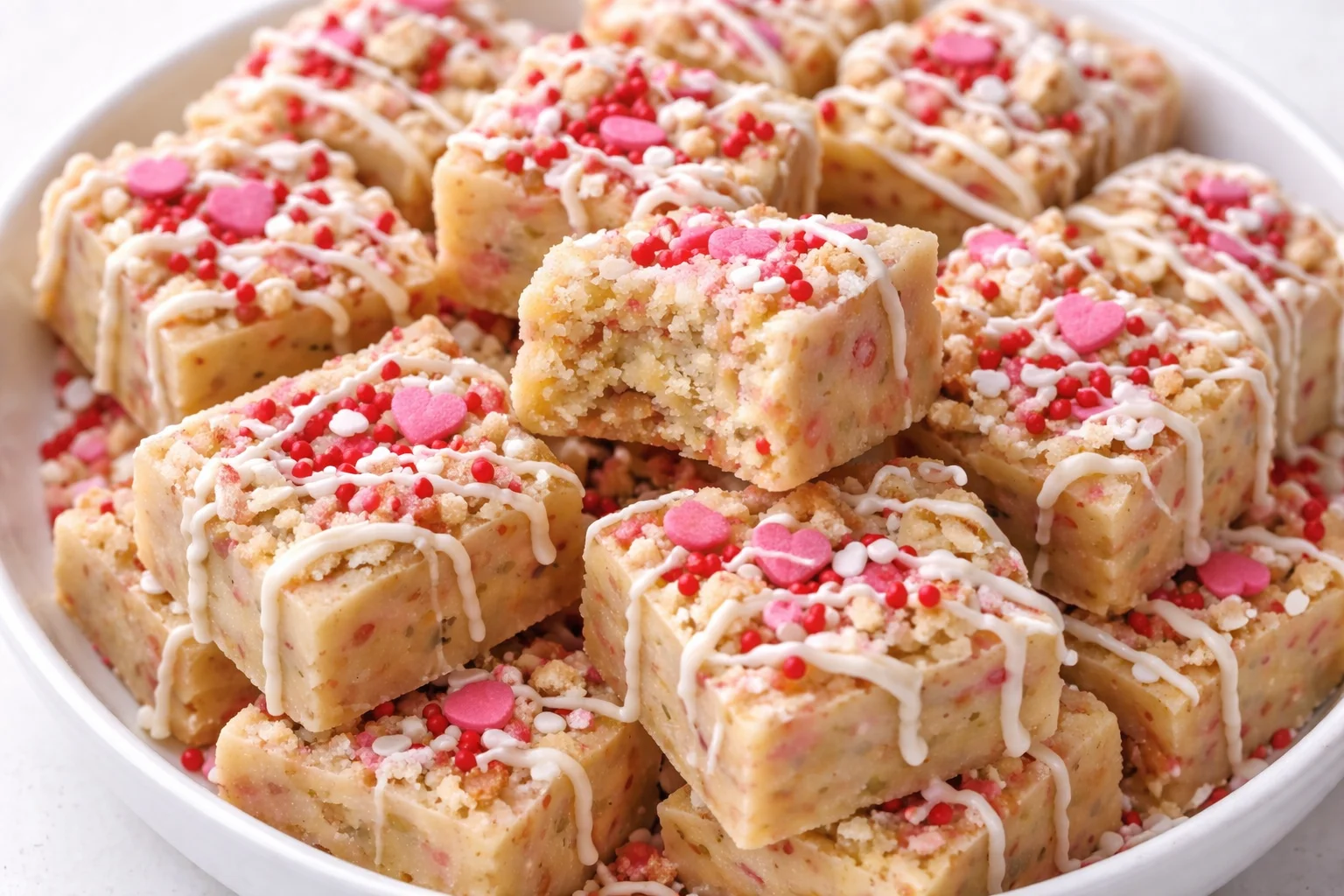 Valentine's Day Sugar Cookie Fudge Recipe