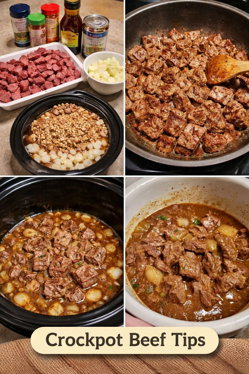Crockpot Beef Tips