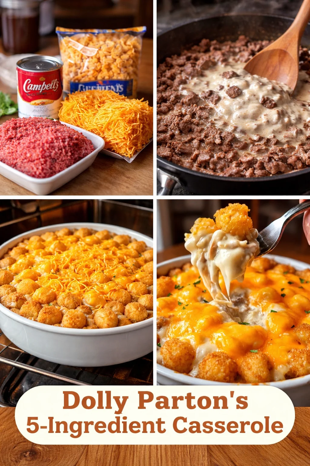 Dolly Parton’s 5-Ingredient Casserole