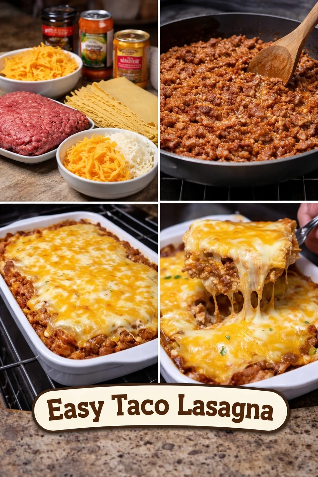 Easy Taco Lasagna