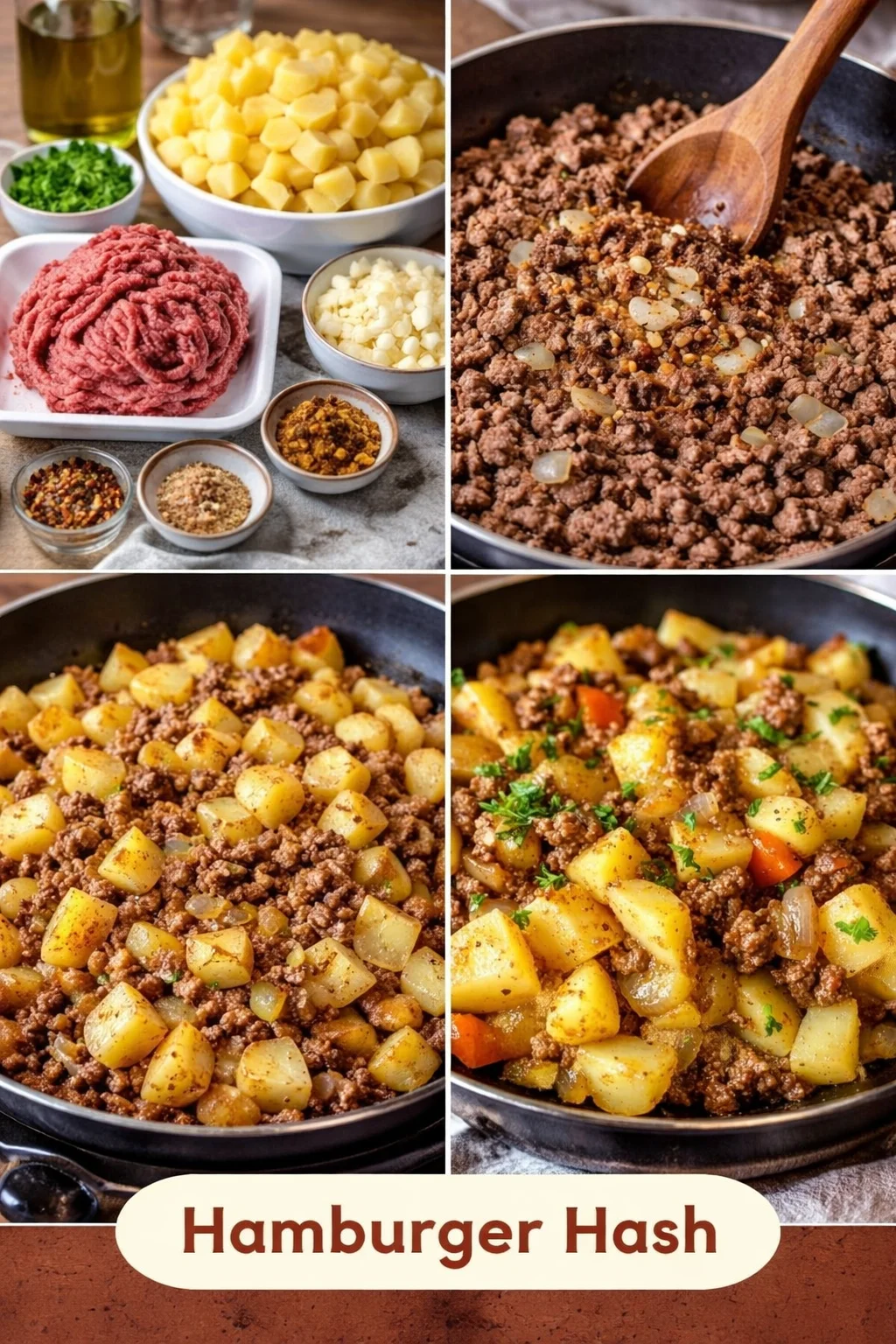 Hamburger Hash Recipe