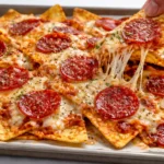 A bowl of crispy Pizza Chips ready to be enjoyed as a tasty snack.