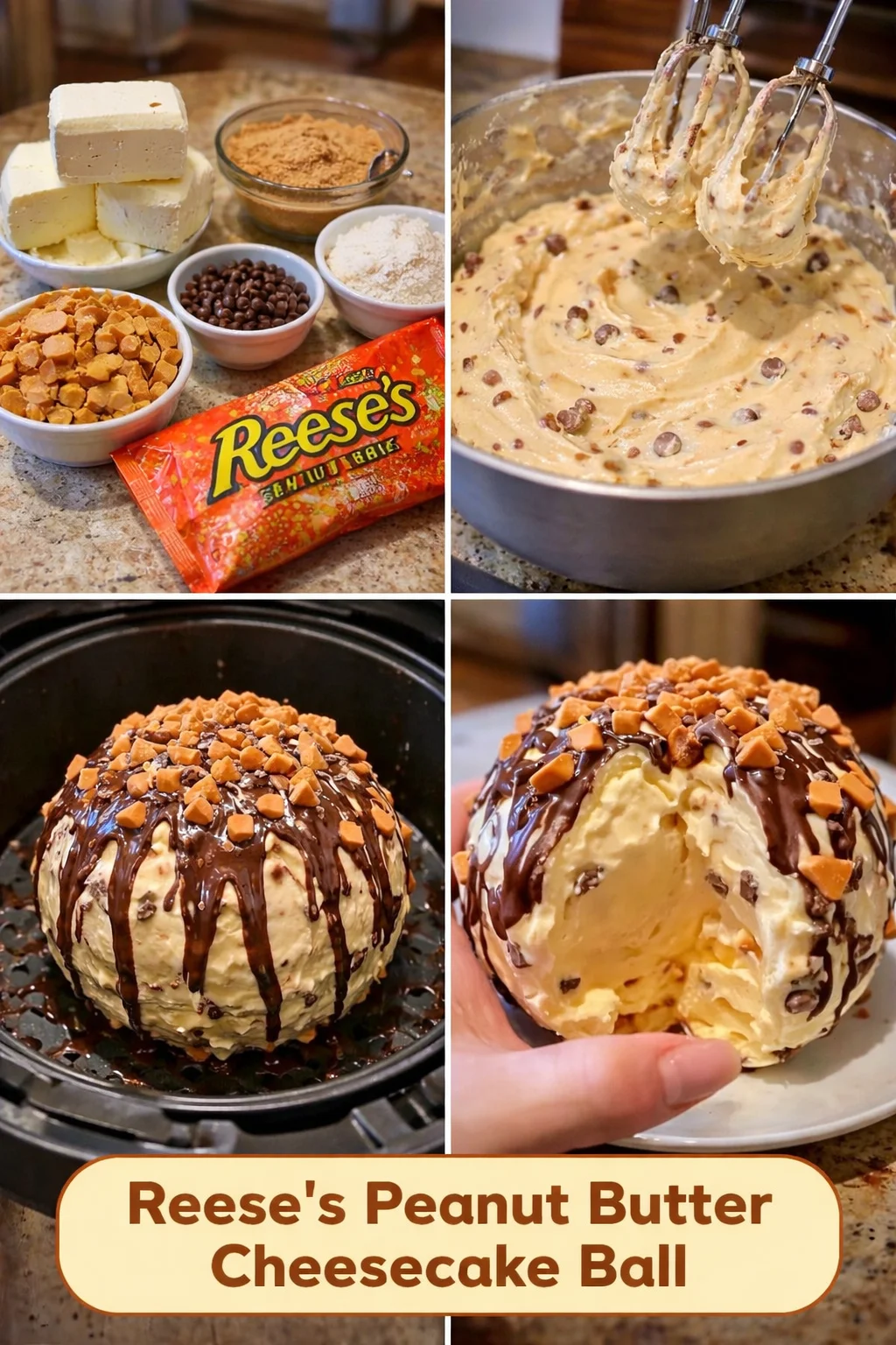 Reese’s Peanut Butter Cheesecake Ball