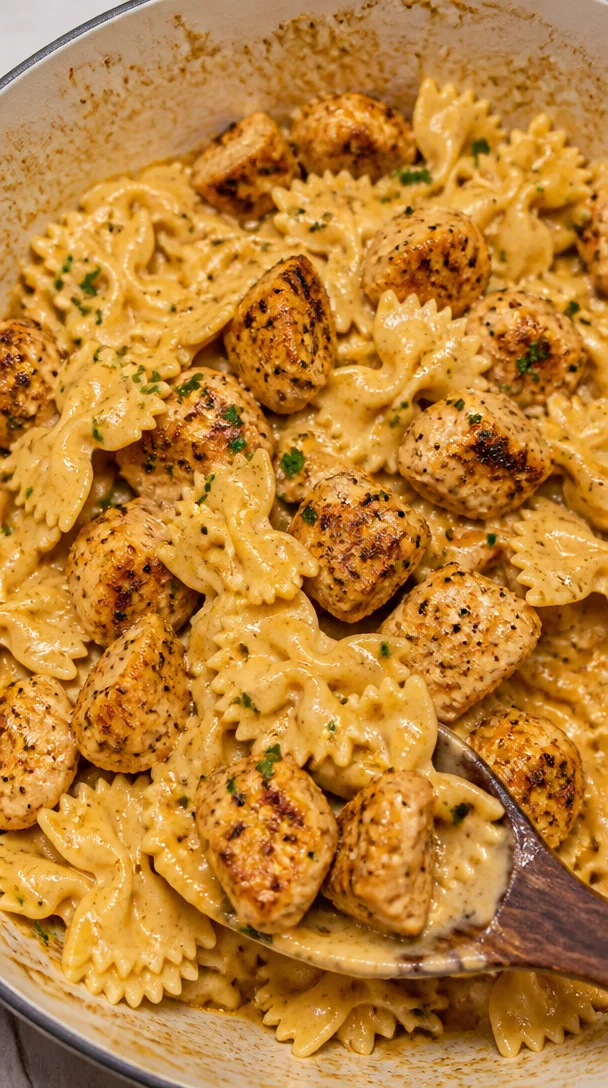 Creamy Cajun Chicken Bowtie Pasta Recipe Easy Family Dinner
