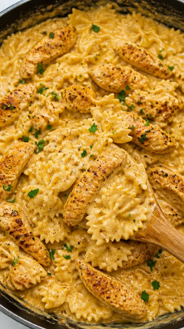 Creamy Cajun Chicken Bowtie Pasta Recipe For Busy Weeknights