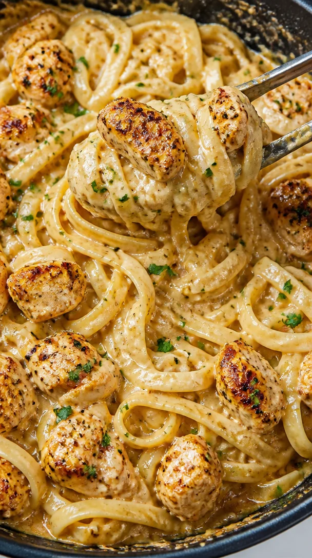 Creamy Cajun Garlic Chicken Fettuccine Recipe for Family Dinner