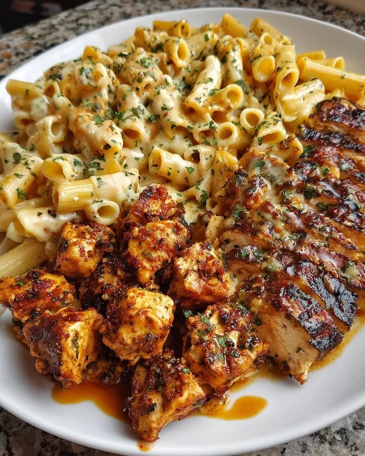 Creamy Cajun Garlic Chicken Penne With Parmesan For Family Dinner