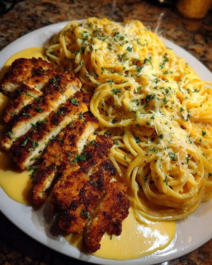 Creamy Garlic Parmesan Chicken Spaghetti Recipe For The Week
