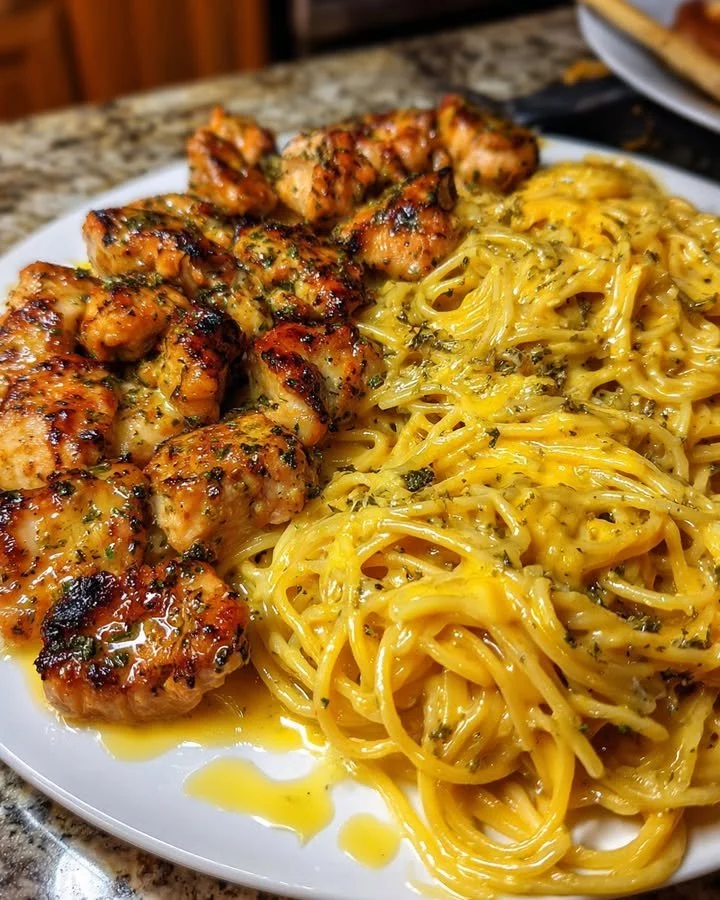 Creamy Lemon Garlic Butter Chicken Bites Recipe For Family Dinner