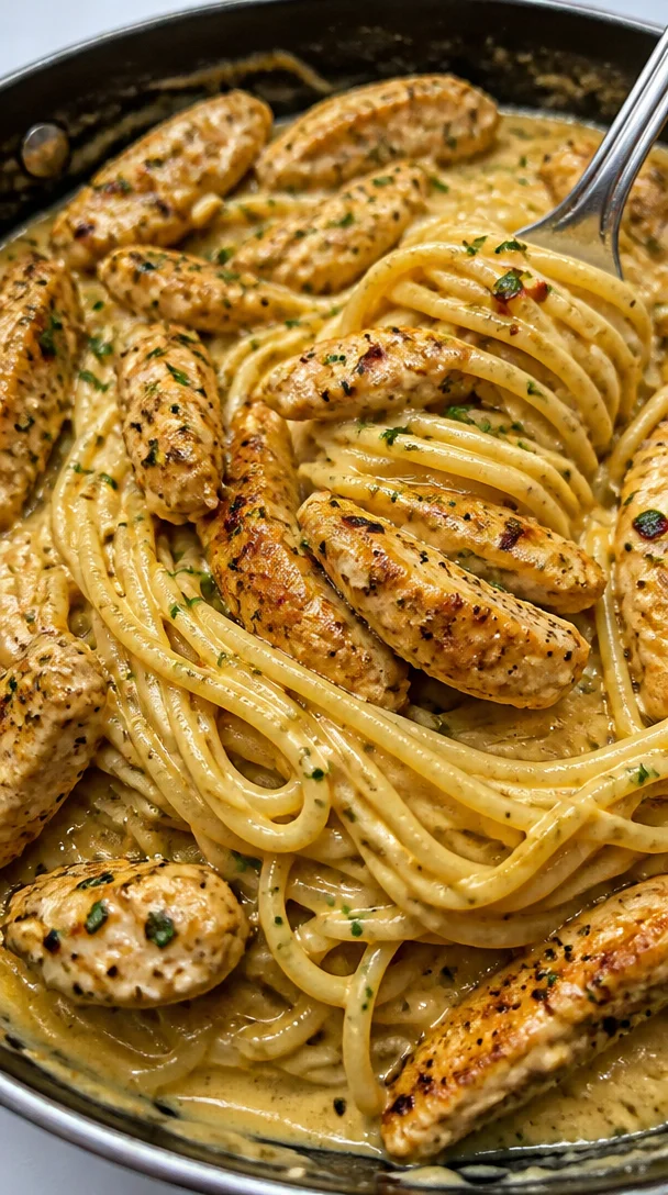 Easy Cajun Garlic Chicken Spaghetti Recipe for Family Dinner
