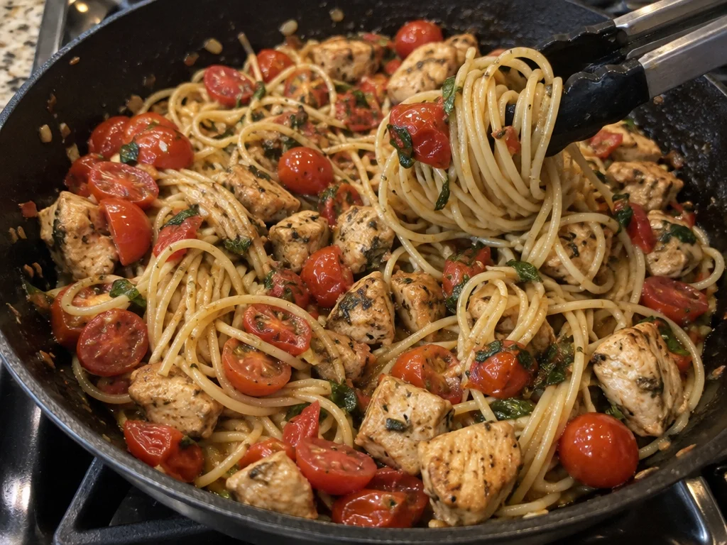 Chicken Bruschetta Pasta