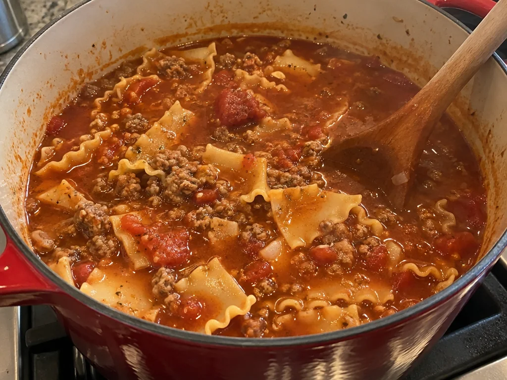 Lasagna Soup Recipe