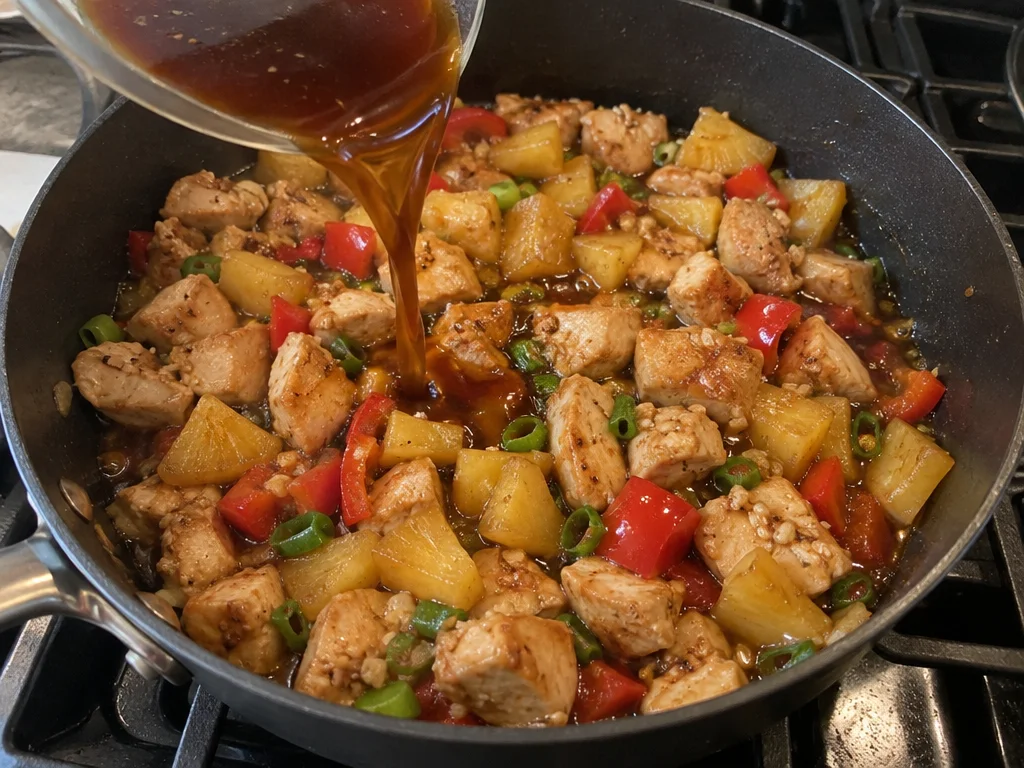 Pineapple Chicken and Rice